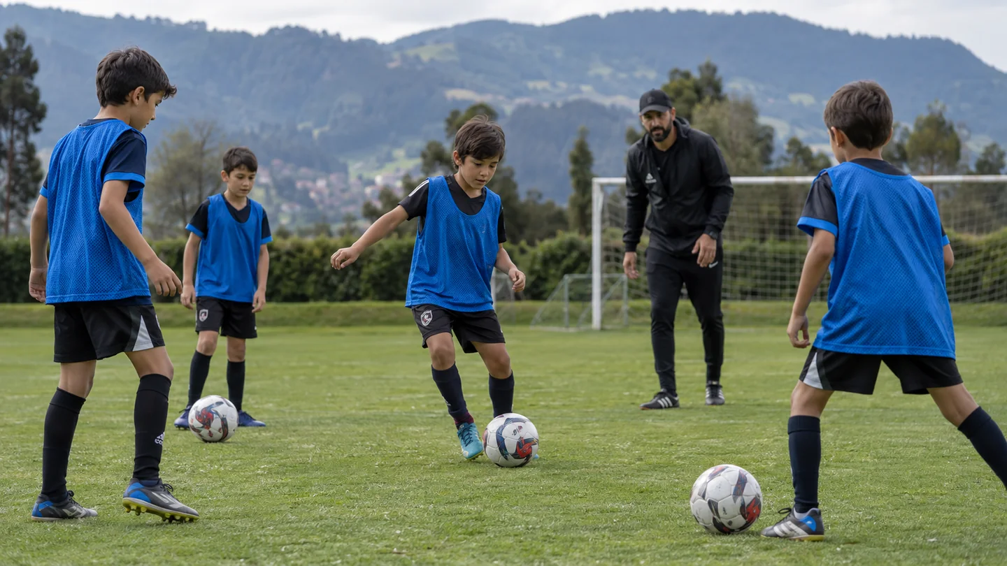 Escuela infantil de fútbol en Chía Colombia